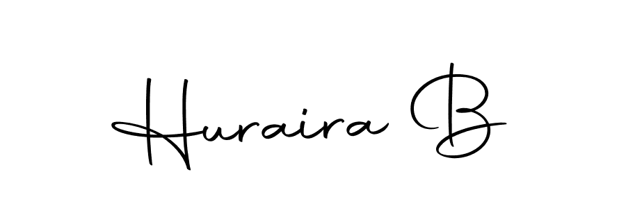 Use a signature maker to create a handwritten signature online. With this signature software, you can design (Autography-DOLnW) your own signature for name Huraira B. Huraira B signature style 10 images and pictures png