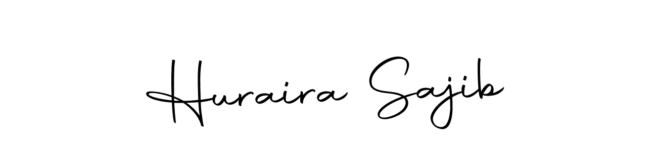 How to make Huraira Sajib name signature. Use Autography-DOLnW style for creating short signs online. This is the latest handwritten sign. Huraira Sajib signature style 10 images and pictures png