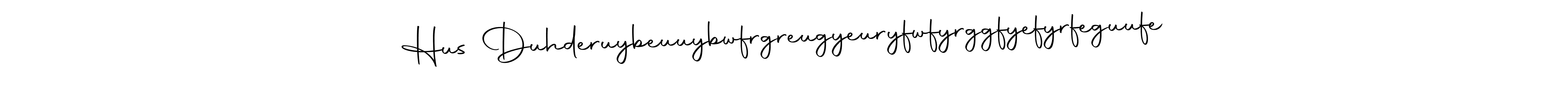 How to make Hus Duhderuybeuuybwfrgreugyeuryfwfyrggfyefyrfeguufe name signature. Use Autography-DOLnW style for creating short signs online. This is the latest handwritten sign. Hus Duhderuybeuuybwfrgreugyeuryfwfyrggfyefyrfeguufe signature style 10 images and pictures png