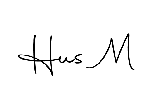 It looks lik you need a new signature style for name Hus M. Design unique handwritten (Autography-DOLnW) signature with our free signature maker in just a few clicks. Hus M signature style 10 images and pictures png