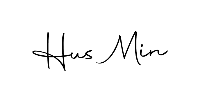 How to make Hus Min signature? Autography-DOLnW is a professional autograph style. Create handwritten signature for Hus Min name. Hus Min signature style 10 images and pictures png