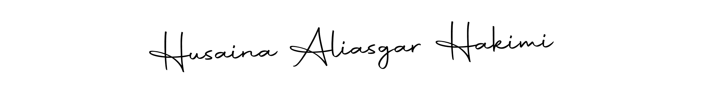 Husaina Aliasgar Hakimi stylish signature style. Best Handwritten Sign (Autography-DOLnW) for my name. Handwritten Signature Collection Ideas for my name Husaina Aliasgar Hakimi. Husaina Aliasgar Hakimi signature style 10 images and pictures png