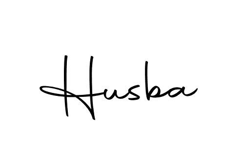 How to make Husba name signature. Use Autography-DOLnW style for creating short signs online. This is the latest handwritten sign. Husba signature style 10 images and pictures png