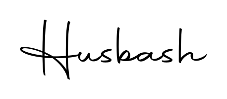 Style your name Husbash with confidence using Autography-DOLnW signature design. Simple, elegant, and ready for immediate document use. Husbash signature style 10 images and pictures png