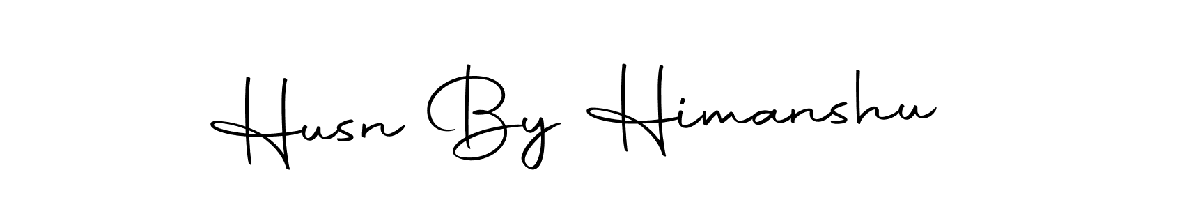 Design your own signature with our free online signature maker. With this signature software, you can create a handwritten (Autography-DOLnW) signature for name Husn By Himanshu . Husn By Himanshu  signature style 10 images and pictures png