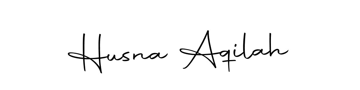 Similarly Autography-DOLnW is the best handwritten signature design. Signature creator online .You can use it as an online autograph creator for name Husna Aqilah. Husna Aqilah signature style 10 images and pictures png