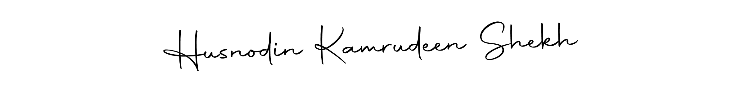 Use a signature maker to create a handwritten signature online. With this signature software, you can design (Autography-DOLnW) your own signature for name Husnodin Kamrudeen Shekh. Husnodin Kamrudeen Shekh signature style 10 images and pictures png