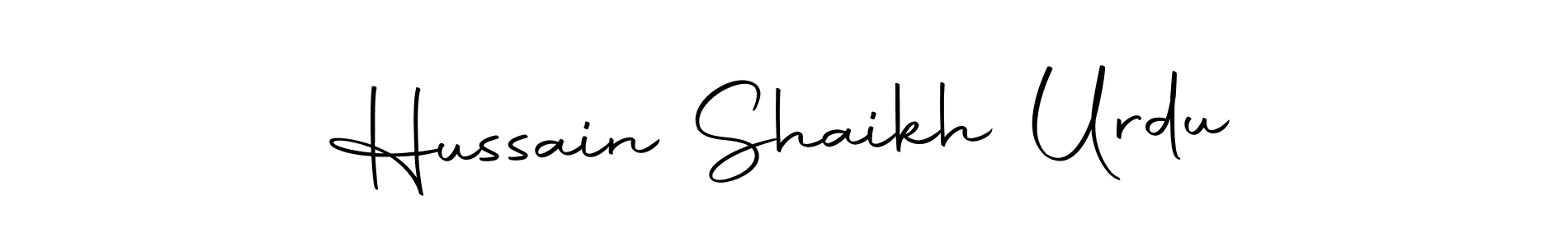 Hussain Shaikh Urdu stylish signature style. Best Handwritten Sign (Autography-DOLnW) for my name. Handwritten Signature Collection Ideas for my name Hussain Shaikh Urdu. Hussain Shaikh Urdu signature style 10 images and pictures png