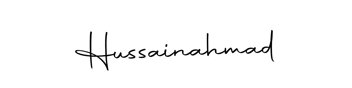 How to make Hussainahmad signature? Autography-DOLnW is a professional autograph style. Create handwritten signature for Hussainahmad name. Hussainahmad signature style 10 images and pictures png