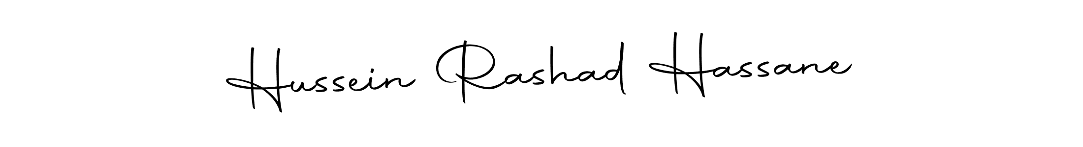 Make a short Hussein Rashad Hassane signature style. Manage your documents anywhere anytime using Autography-DOLnW. Create and add eSignatures, submit forms, share and send files easily. Hussein Rashad Hassane signature style 10 images and pictures png