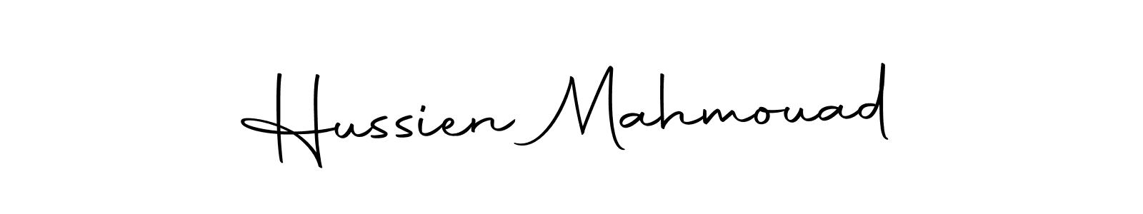 Also we have Hussien Mahmouad name is the best signature style. Create professional handwritten signature collection using Autography-DOLnW autograph style. Hussien Mahmouad signature style 10 images and pictures png
