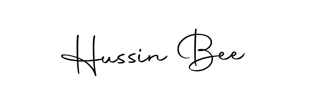 Make a beautiful signature design for name Hussin Bee. With this signature (Autography-DOLnW) style, you can create a handwritten signature for free. Hussin Bee signature style 10 images and pictures png