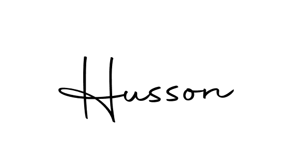 Make a beautiful signature design for name Husson. Use this online signature maker to create a handwritten signature for free. Husson signature style 10 images and pictures png