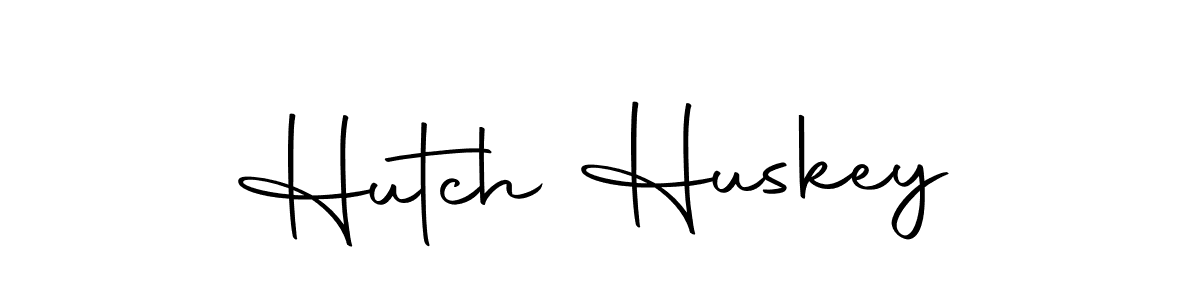 Create a beautiful signature design for name Hutch Huskey. With this signature (Autography-DOLnW) fonts, you can make a handwritten signature for free. Hutch Huskey signature style 10 images and pictures png