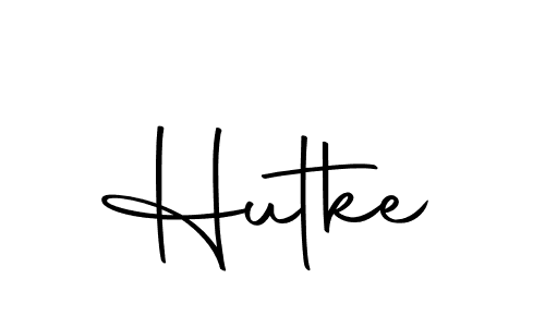 Make a beautiful signature design for name Hutke. With this signature (Autography-DOLnW) style, you can create a handwritten signature for free. Hutke signature style 10 images and pictures png