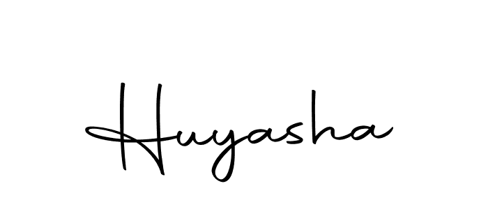 Huyasha stylish signature style. Best Handwritten Sign (Autography-DOLnW) for my name. Handwritten Signature Collection Ideas for my name Huyasha. Huyasha signature style 10 images and pictures png