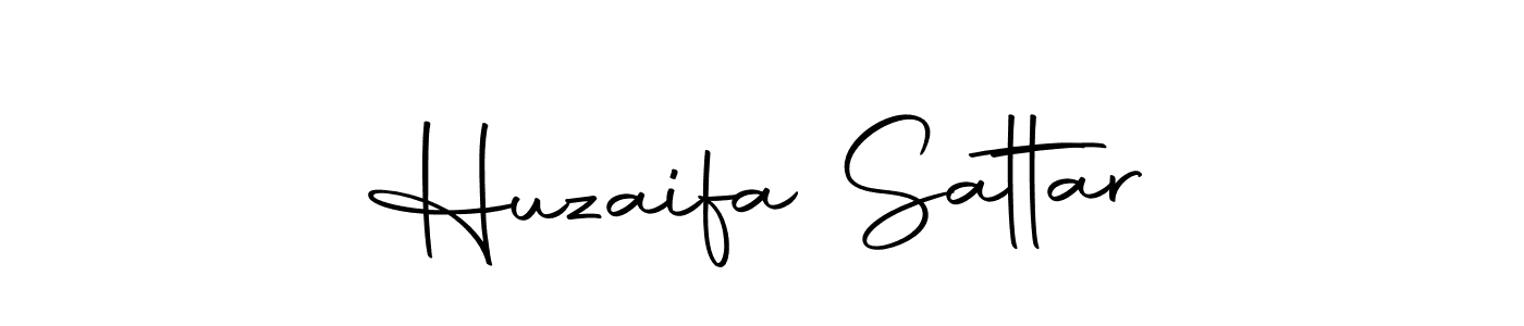 Design your own signature with our free online signature maker. With this signature software, you can create a handwritten (Autography-DOLnW) signature for name Huzaifa Sattar. Huzaifa Sattar signature style 10 images and pictures png