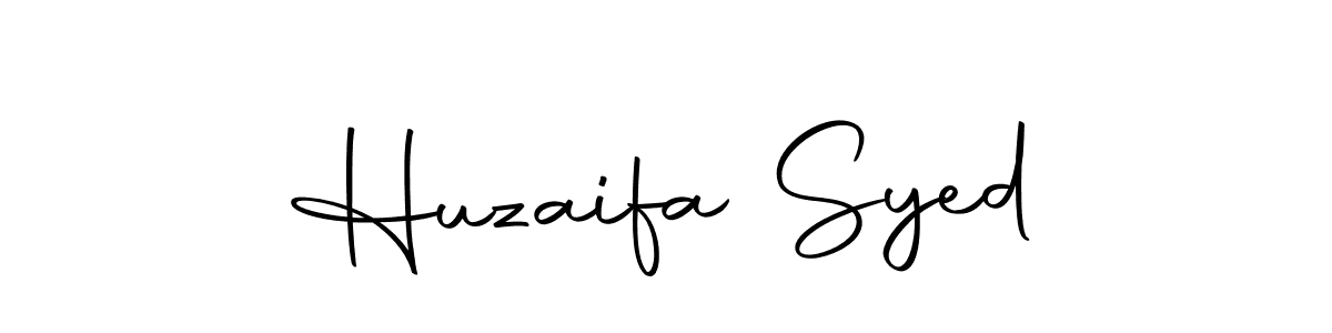 Create a beautiful signature design for name Huzaifa Syed. With this signature (Autography-DOLnW) fonts, you can make a handwritten signature for free. Huzaifa Syed signature style 10 images and pictures png