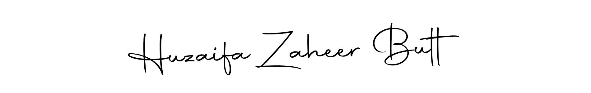 Create a beautiful signature design for name Huzaifa Zaheer Butt. With this signature (Autography-DOLnW) fonts, you can make a handwritten signature for free. Huzaifa Zaheer Butt signature style 10 images and pictures png