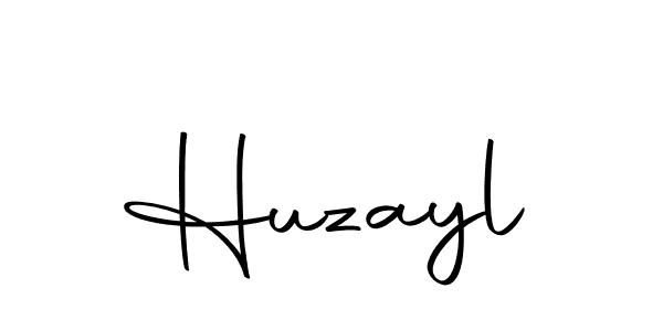 Design your own signature with our free online signature maker. With this signature software, you can create a handwritten (Autography-DOLnW) signature for name Huzayl. Huzayl signature style 10 images and pictures png