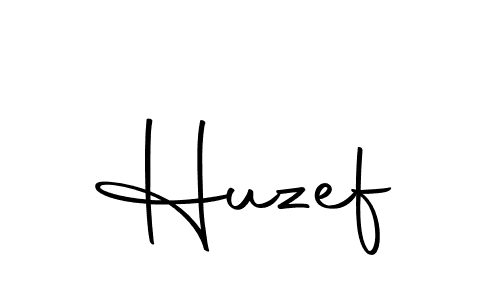 Design your own signature with our free online signature maker. With this signature software, you can create a handwritten (Autography-DOLnW) signature for name Huzef. Huzef signature style 10 images and pictures png