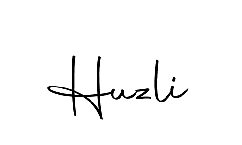 Design your own signature with our free online signature maker. With this signature software, you can create a handwritten (Autography-DOLnW) signature for name Huzli. Huzli signature style 10 images and pictures png