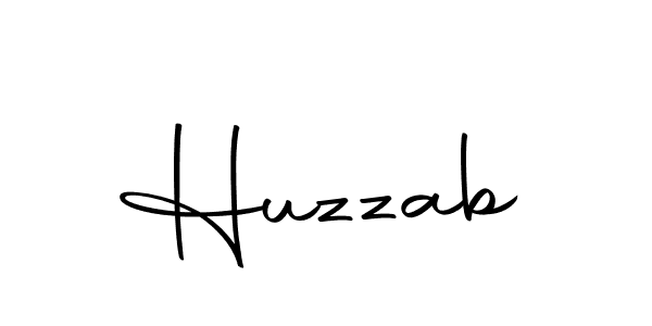 Huzzab stylish signature style. Best Handwritten Sign (Autography-DOLnW) for my name. Handwritten Signature Collection Ideas for my name Huzzab. Huzzab signature style 10 images and pictures png