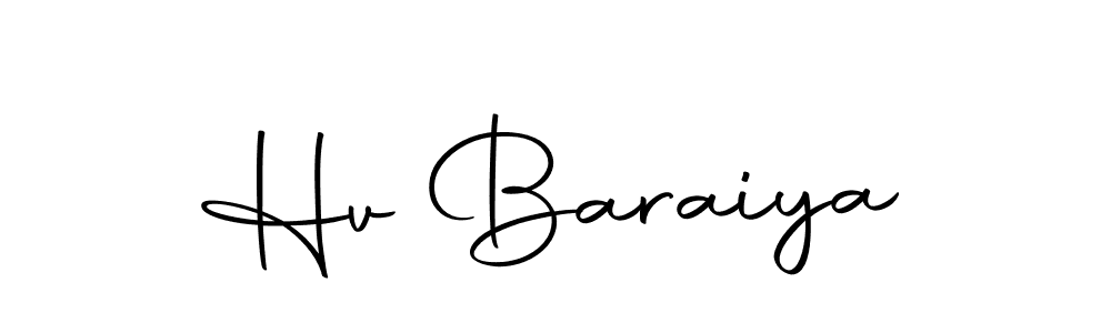 You can use this online signature creator to create a handwritten signature for the name Hv Baraiya. This is the best online autograph maker. Hv Baraiya signature style 10 images and pictures png