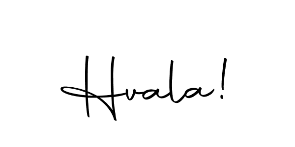 Autography-DOLnW is a professional signature style that is perfect for those who want to add a touch of class to their signature. It is also a great choice for those who want to make their signature more unique. Get Hvala! name to fancy signature for free. Hvala! signature style 10 images and pictures png