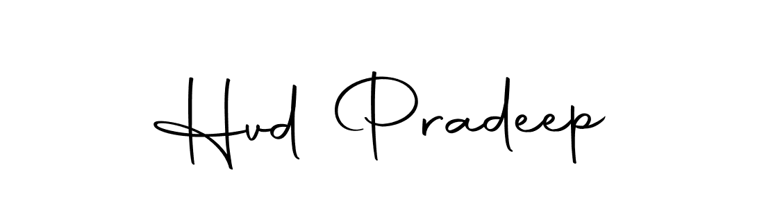 The best way (Autography-DOLnW) to make a short signature is to pick only two or three words in your name. The name Hvd Pradeep include a total of six letters. For converting this name. Hvd Pradeep signature style 10 images and pictures png