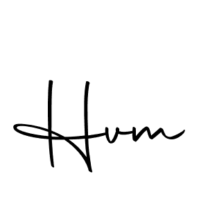 Make a beautiful signature design for name Hvm. With this signature (Autography-DOLnW) style, you can create a handwritten signature for free. Hvm signature style 10 images and pictures png