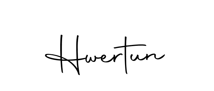 You should practise on your own different ways (Autography-DOLnW) to write your name (Hwertun) in signature. don't let someone else do it for you. Hwertun signature style 10 images and pictures png