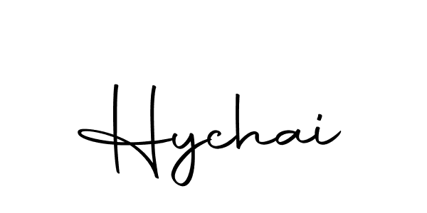 Make a beautiful signature design for name Hychai. With this signature (Autography-DOLnW) style, you can create a handwritten signature for free. Hychai signature style 10 images and pictures png