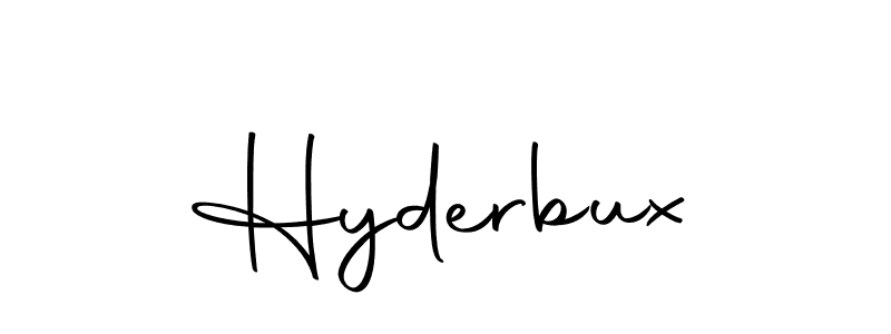 Here are the top 10 professional signature styles for the name Hyderbux. These are the best autograph styles you can use for your name. Hyderbux signature style 10 images and pictures png