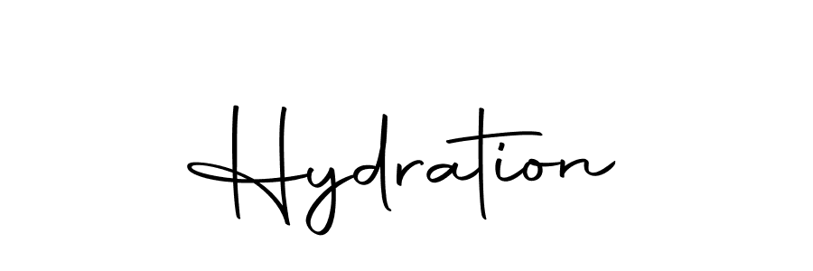 Make a beautiful signature design for name Hydration. With this signature (Autography-DOLnW) style, you can create a handwritten signature for free. Hydration signature style 10 images and pictures png