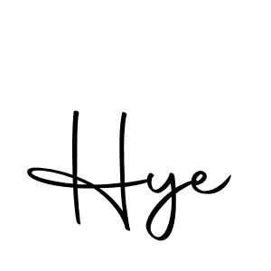 The best way (Autography-DOLnW) to make a short signature is to pick only two or three words in your name. The name Hye include a total of six letters. For converting this name. Hye signature style 10 images and pictures png