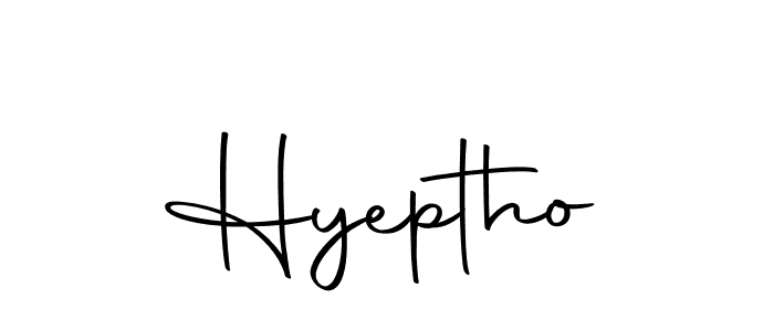 You should practise on your own different ways (Autography-DOLnW) to write your name (Hyeptho) in signature. don't let someone else do it for you. Hyeptho signature style 10 images and pictures png