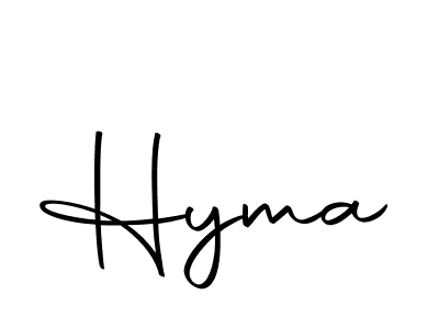 Hyma stylish signature style. Best Handwritten Sign (Autography-DOLnW) for my name. Handwritten Signature Collection Ideas for my name Hyma. Hyma signature style 10 images and pictures png