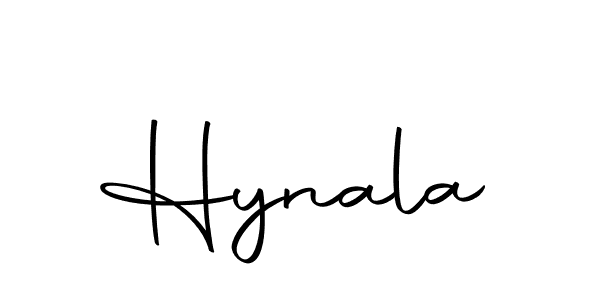 How to make Hynala signature? Autography-DOLnW is a professional autograph style. Create handwritten signature for Hynala name. Hynala signature style 10 images and pictures png