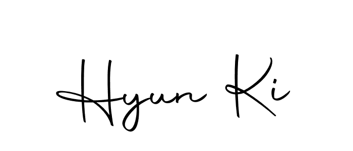 Create a beautiful signature design for name Hyun Ki. With this signature (Autography-DOLnW) fonts, you can make a handwritten signature for free. Hyun Ki signature style 10 images and pictures png