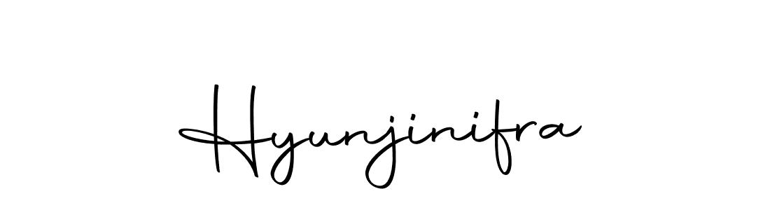 Similarly Autography-DOLnW is the best handwritten signature design. Signature creator online .You can use it as an online autograph creator for name Hyunjinifra. Hyunjinifra signature style 10 images and pictures png