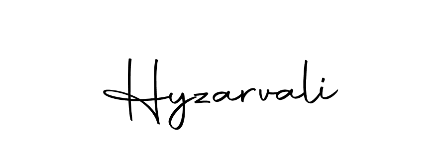 Make a beautiful signature design for name Hyzarvali. With this signature (Autography-DOLnW) style, you can create a handwritten signature for free. Hyzarvali signature style 10 images and pictures png