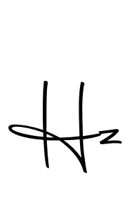 You should practise on your own different ways (Autography-DOLnW) to write your name (Hz) in signature. don't let someone else do it for you. Hz signature style 10 images and pictures png