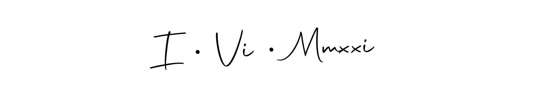 Similarly Autography-DOLnW is the best handwritten signature design. Signature creator online .You can use it as an online autograph creator for name I • Vi • Mmxxi. I • Vi • Mmxxi signature style 10 images and pictures png