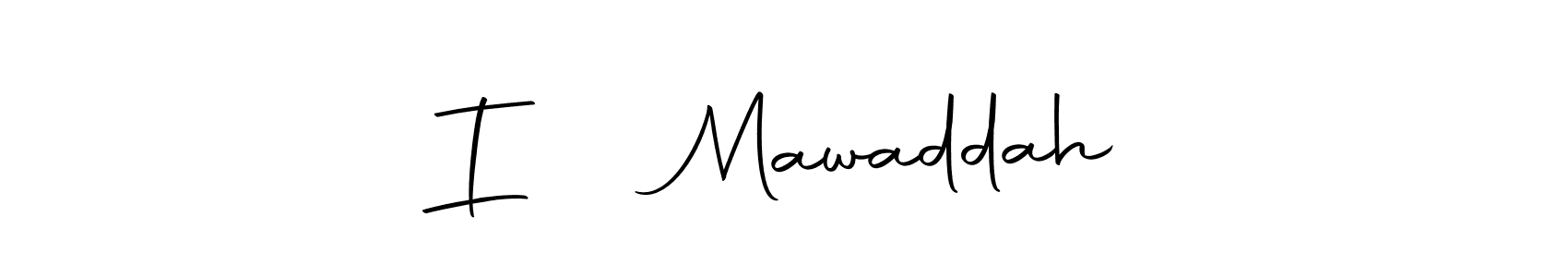 Also we have I ♥️ Mawaddah name is the best signature style. Create professional handwritten signature collection using Autography-DOLnW autograph style. I ♥️ Mawaddah signature style 10 images and pictures png