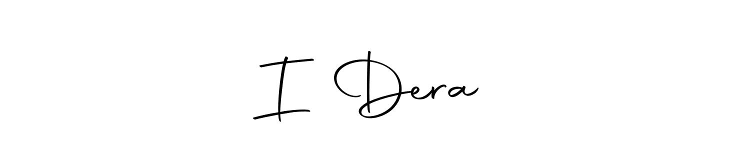 How to make I  ❤️  Dera signature? Autography-DOLnW is a professional autograph style. Create handwritten signature for I  ❤️  Dera name. I  ❤️  Dera signature style 10 images and pictures png