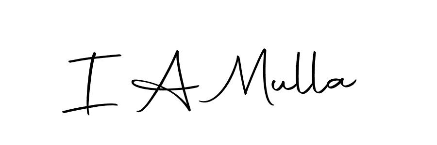 It looks lik you need a new signature style for name I A Mulla. Design unique handwritten (Autography-DOLnW) signature with our free signature maker in just a few clicks. I A Mulla signature style 10 images and pictures png