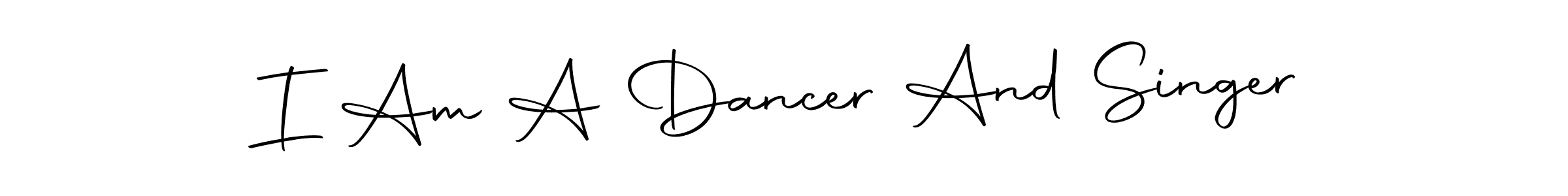 See photos of I Am A Dancer And Singer official signature by Spectra . Check more albums & portfolios. Read reviews & check more about Autography-DOLnW font. I Am A Dancer And Singer signature style 10 images and pictures png