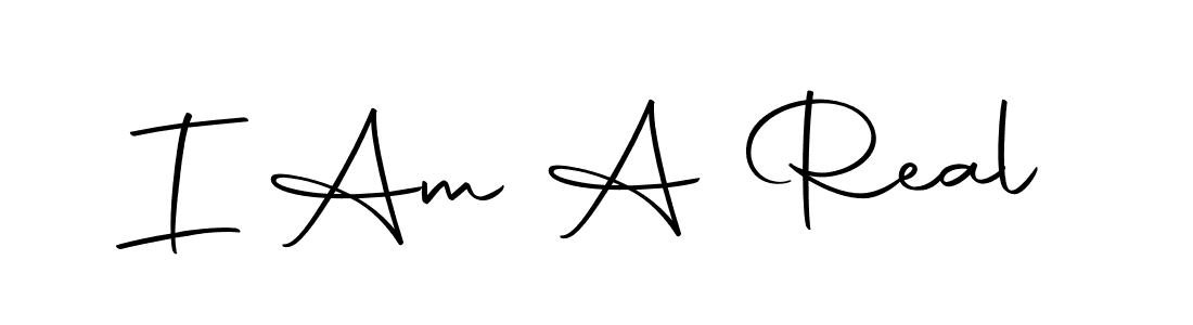 I Am A Real stylish signature style. Best Handwritten Sign (Autography-DOLnW) for my name. Handwritten Signature Collection Ideas for my name I Am A Real. I Am A Real signature style 10 images and pictures png