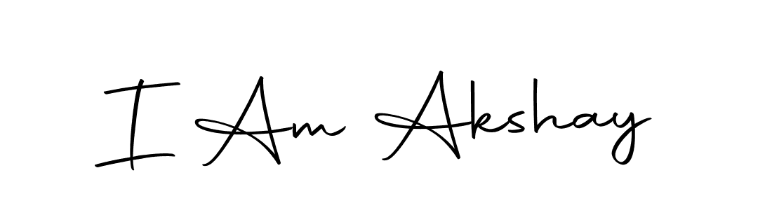 Make a beautiful signature design for name I Am Akshay. With this signature (Autography-DOLnW) style, you can create a handwritten signature for free. I Am Akshay signature style 10 images and pictures png